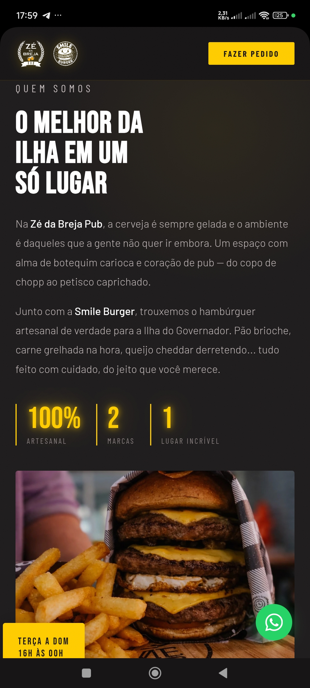 Zé da Breja Pub & Smile Burger